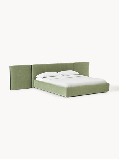 Otwalden Upholstered Bed with Folding Headboard