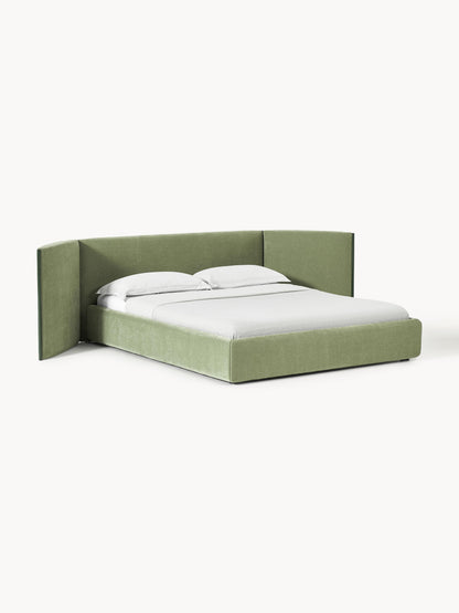 Otwalden Upholstered Bed with Folding Headboard