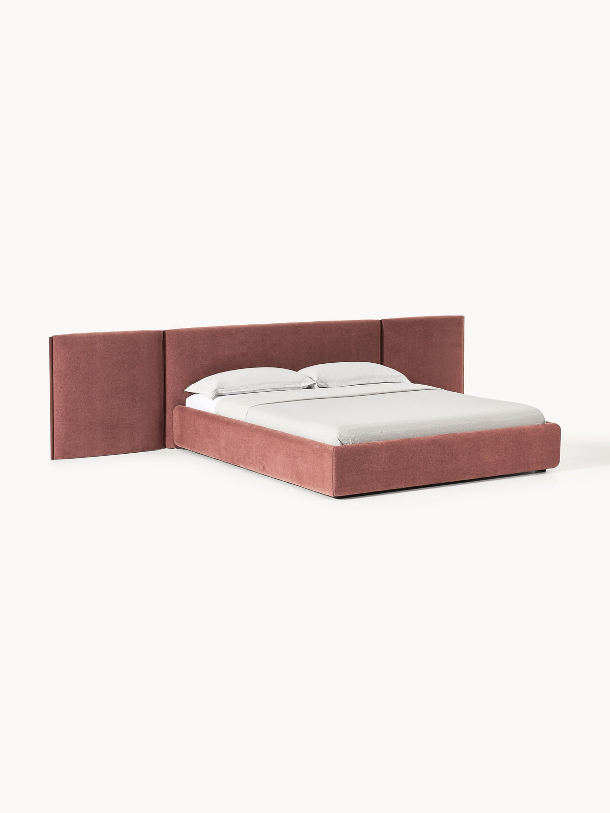 Otwalden Upholstered Bed with Folding Headboard