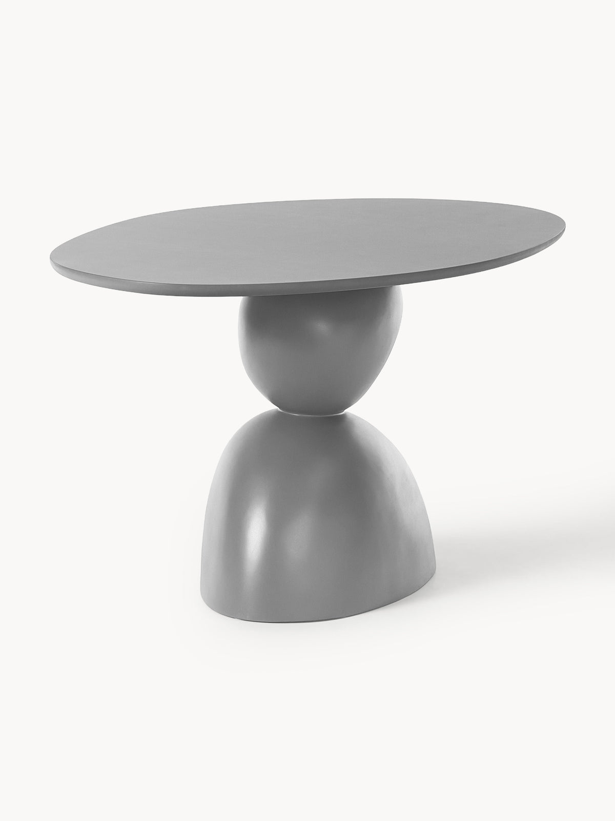Sahrwede Oval Dining Table with Organic Design, 180 x 90 cm