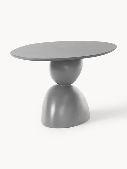Sahrwede Oval Dining Table with Organic Design, 180 x 90 cm