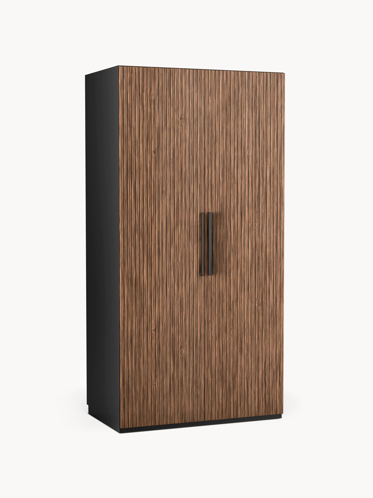 Simhoven Modular Hinged-Door Wardrobe, 100 cm Wide, in Various Sizes