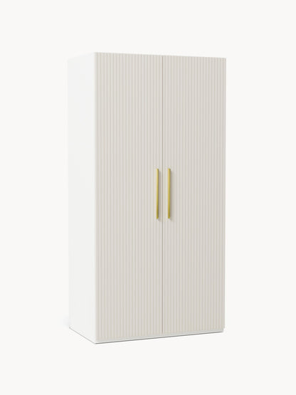 Simhoven Modular Hinged-Door Wardrobe, 100 cm Wide, in Various Sizes