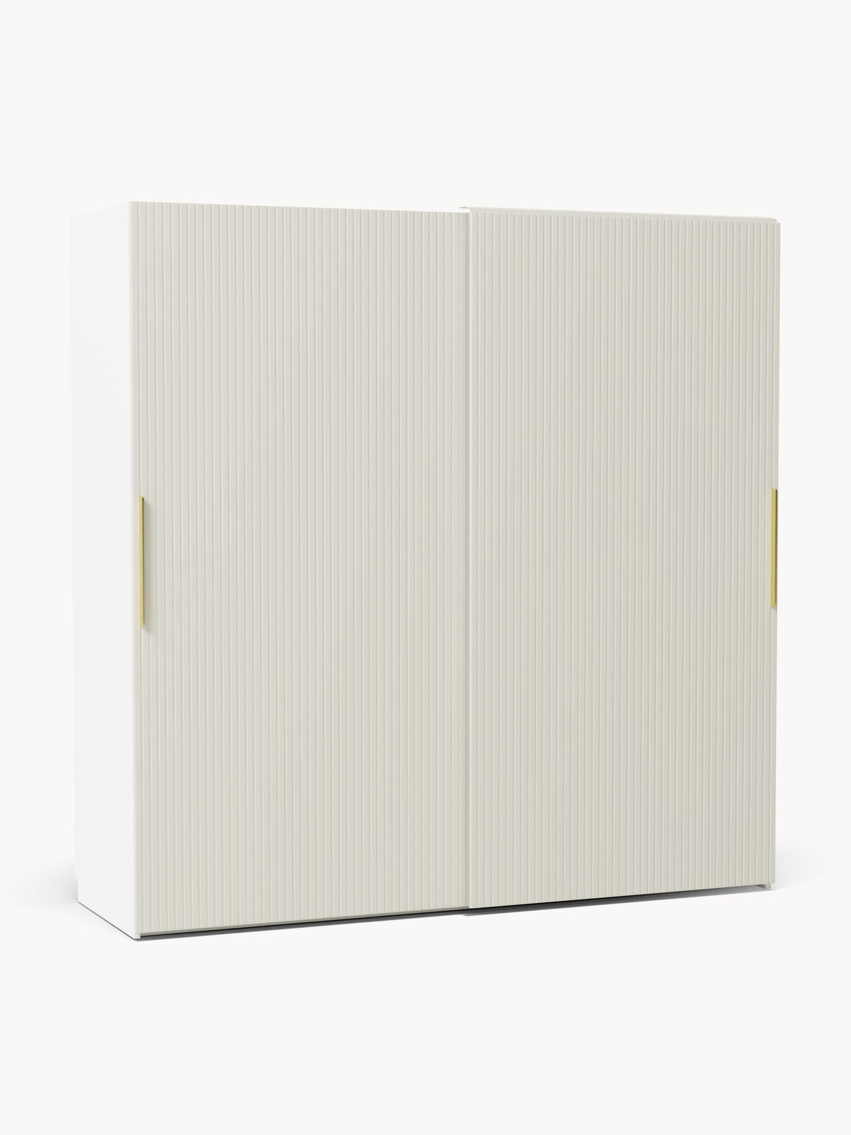 Simhoven Modular Sliding-Door Wardrobe, 200 cm Wide, in Various Sizes