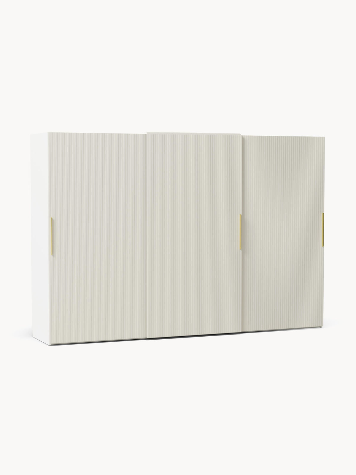 Simhoven Modular Sliding-Door Wardrobe, 300 cm Wide, in Various Sizes