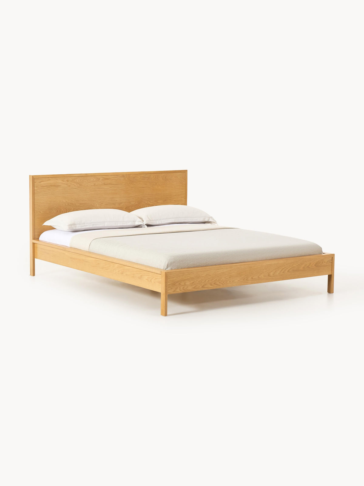 Tamriede Wooden Bed with Headboard
