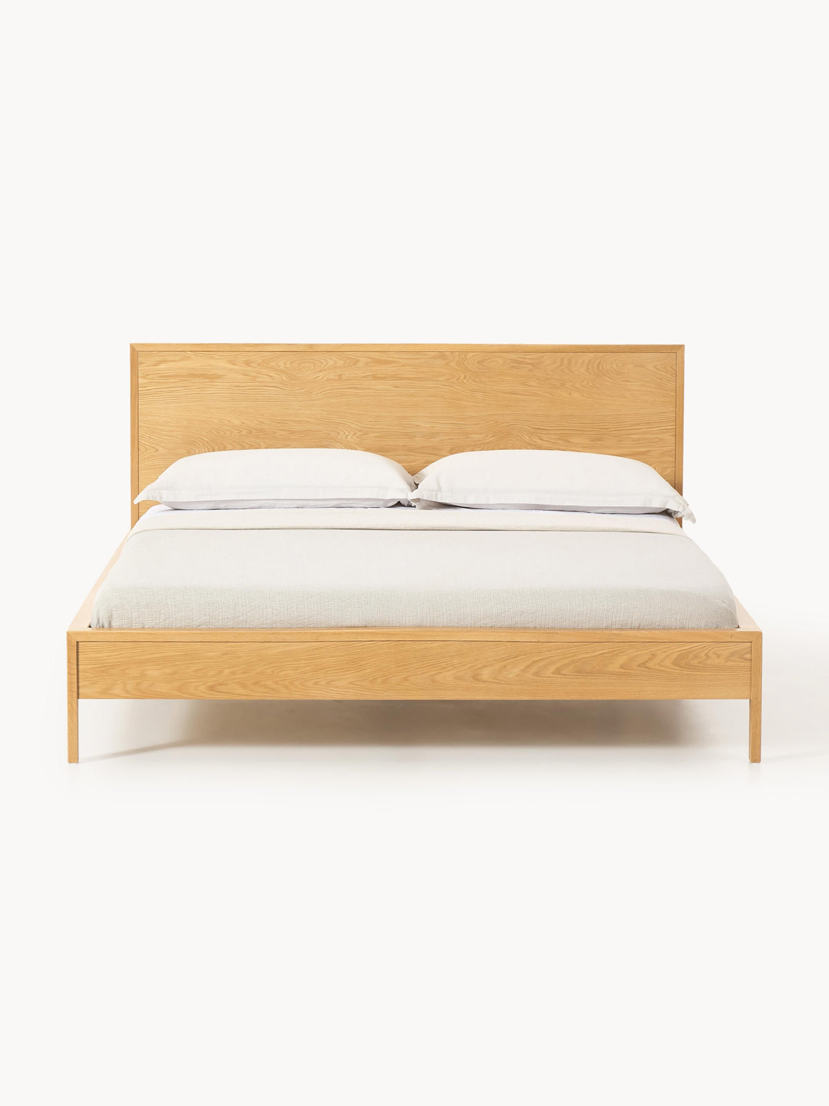 Tamriede Wooden Bed with Headboard