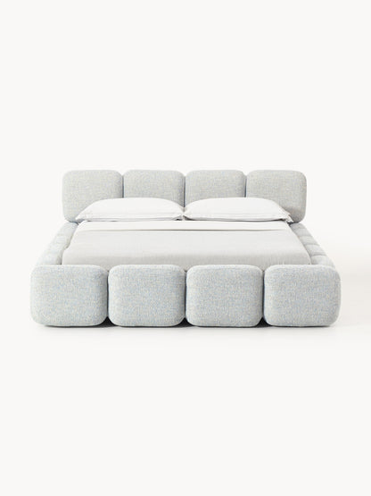 Taybergh Bouclé Upholstered Bed