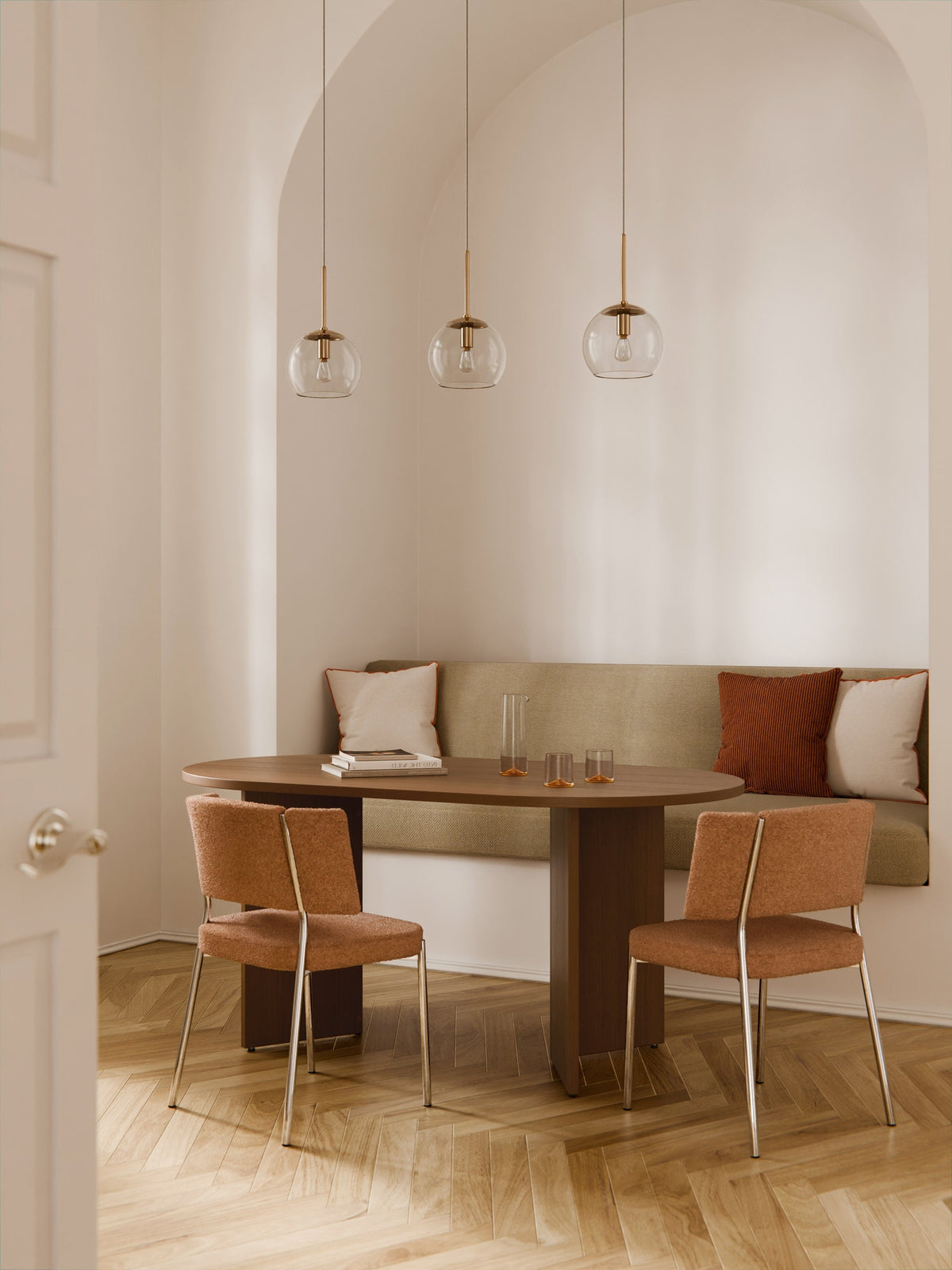 Tonleben Wooden Dining Table, Oval, in Various Sizes