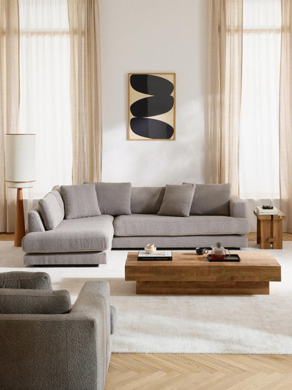 Tribwalde Bouclé Corner Sofa