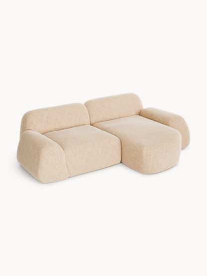Wolkrath 3-Seater Modular Bouclé Corner Sofa