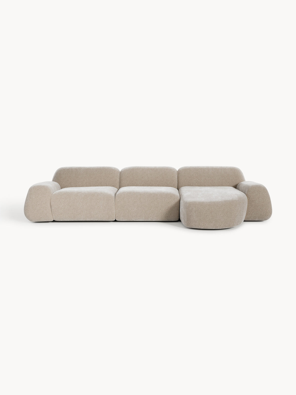 Wolkrath 4-Seater Modular Teddy Corner Sofa