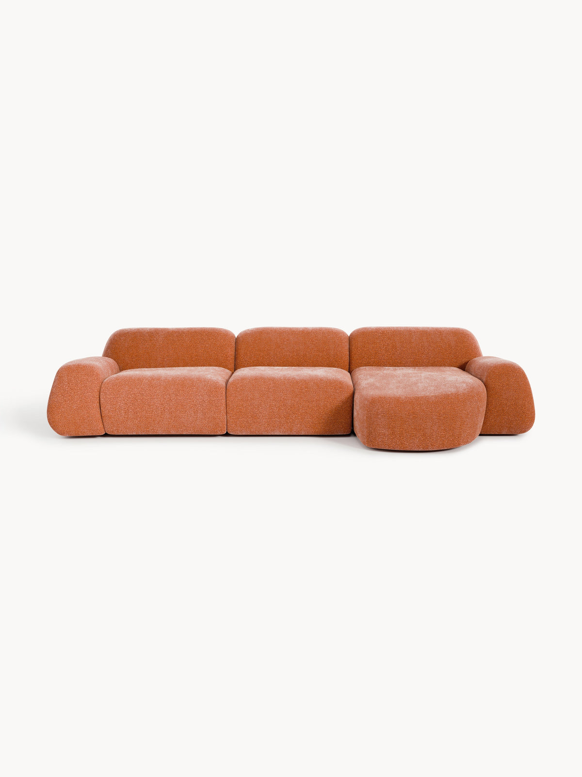 Wolkrath 4-Seater Modular Teddy Corner Sofa
