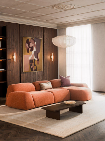 Wolkrath 4-Seater Modular Teddy Corner Sofa