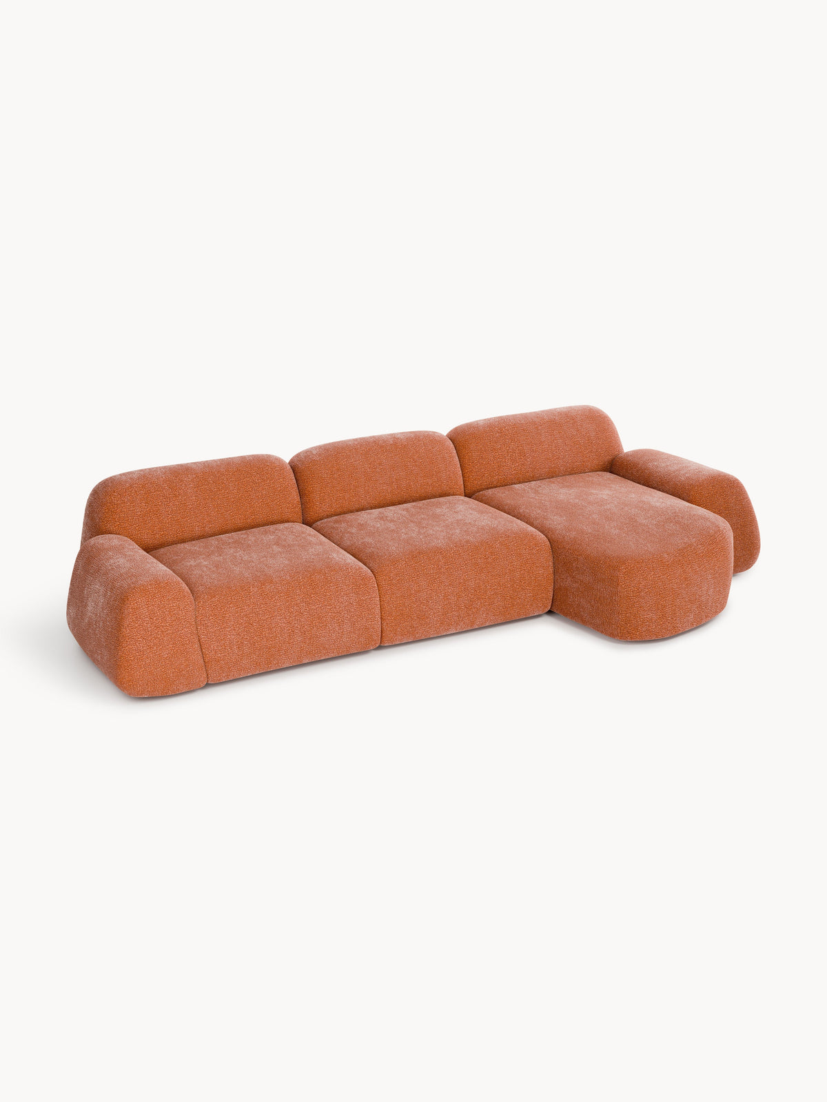 Wolkrath 4-Seater Modular Teddy Corner Sofa
