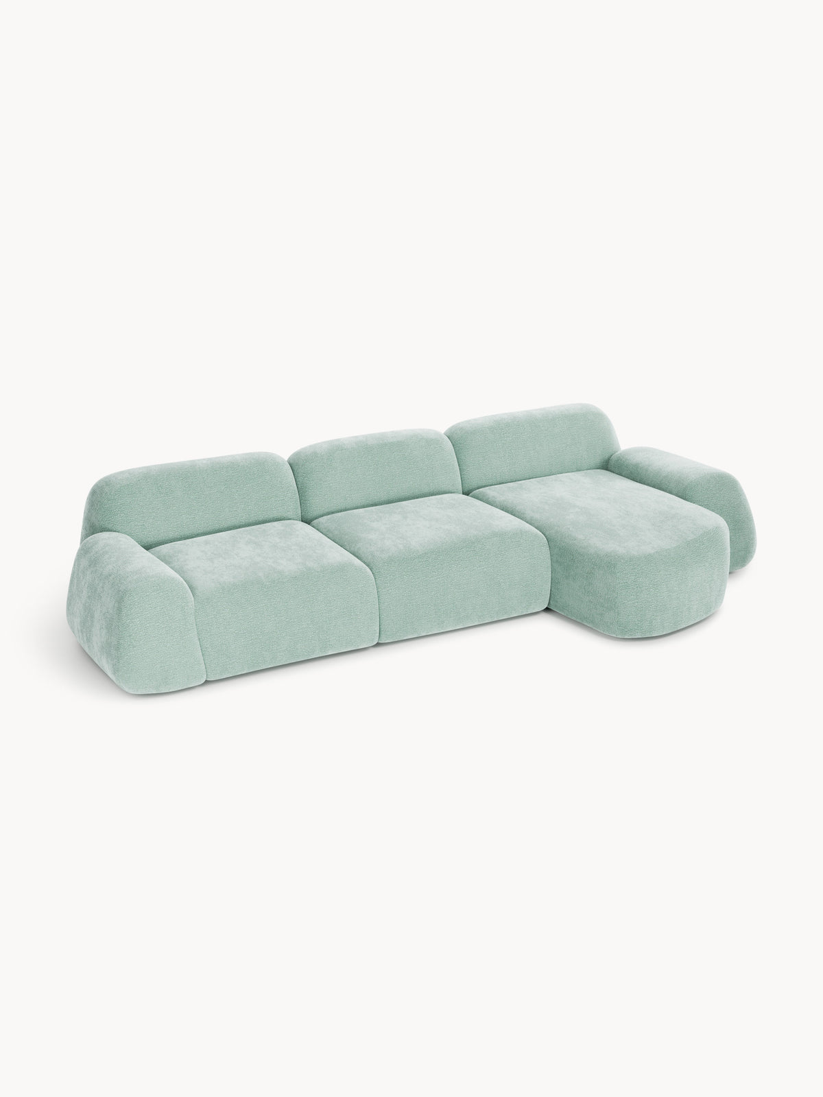 Wolkrath 4-Seater Modular Teddy Corner Sofa