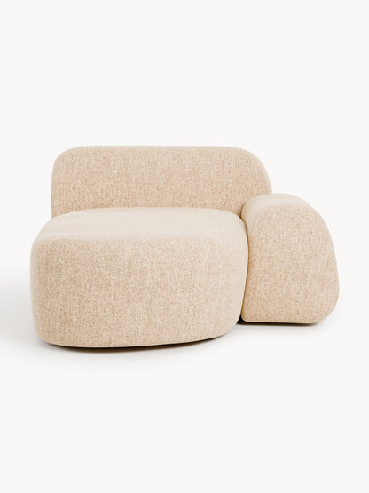 Wolkrath Chaise Corner Module in Bouclé