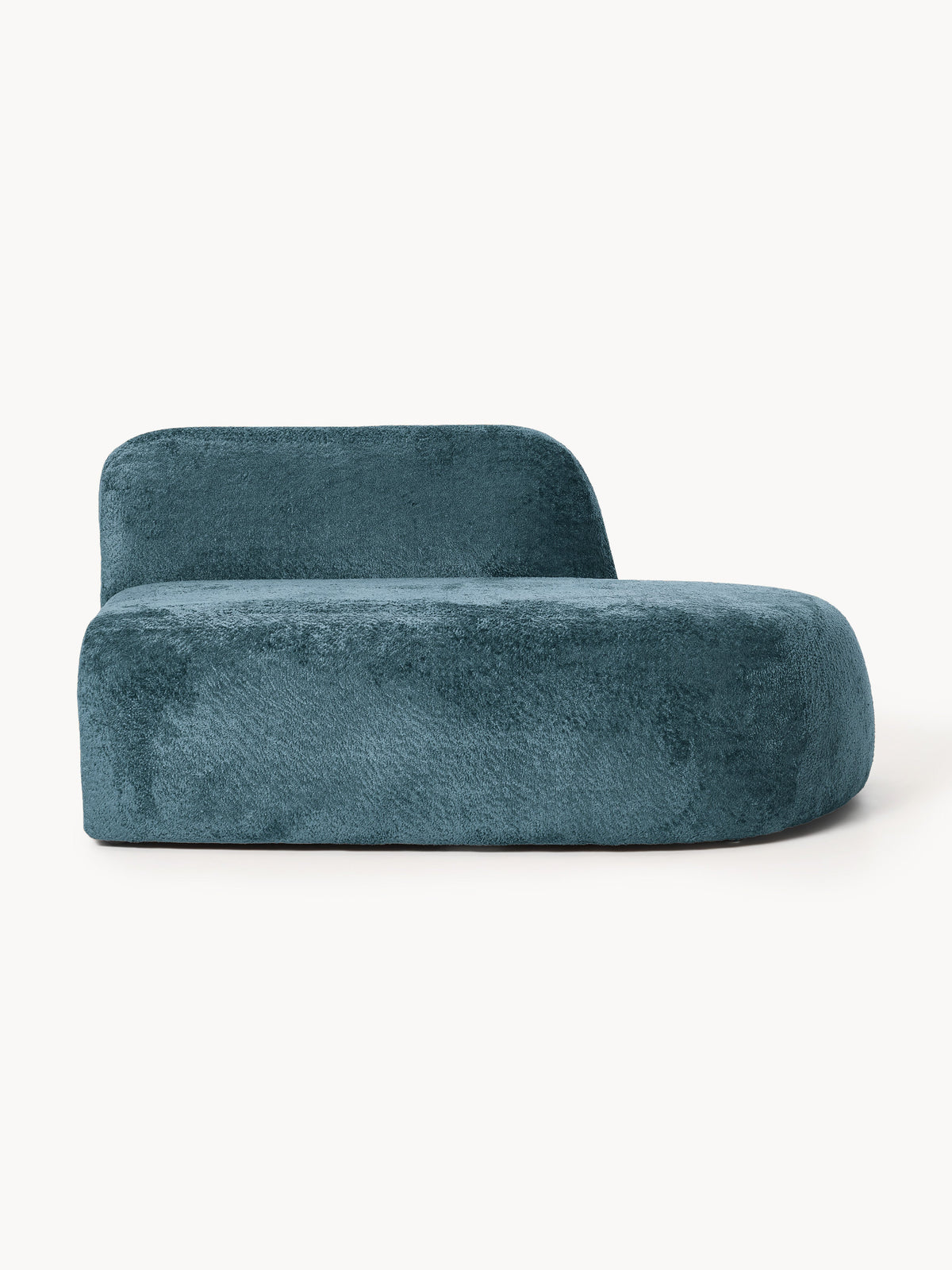 Wolkrath Chaise in Teddy Bouclé
