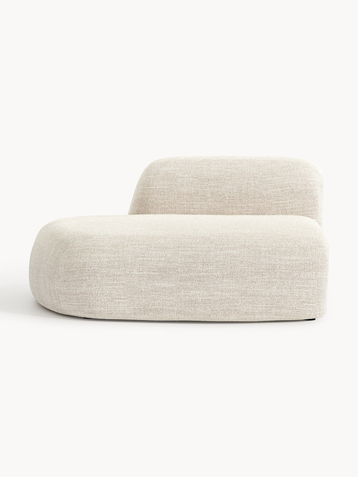 Wolkrath Chaise Module in Bouclé
