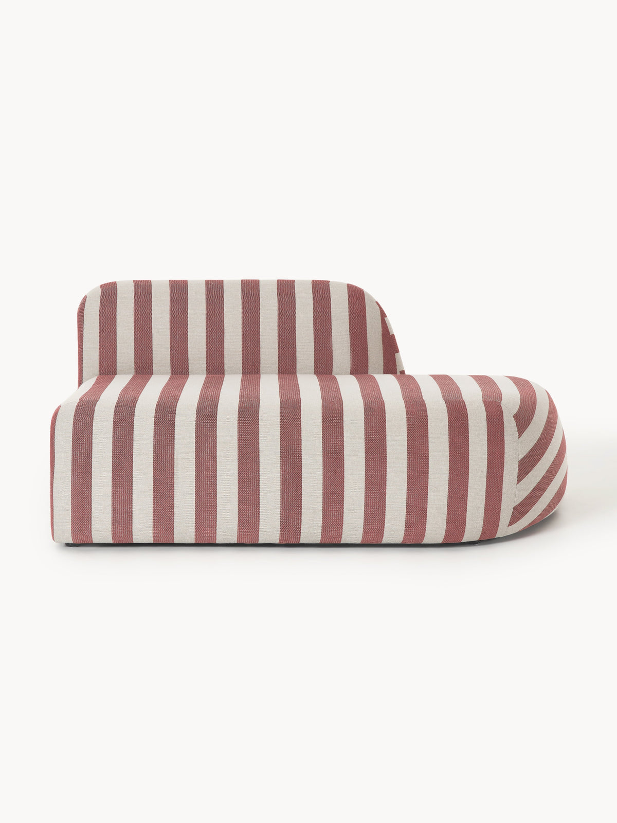 Wolkrath Chaise Module, Striped