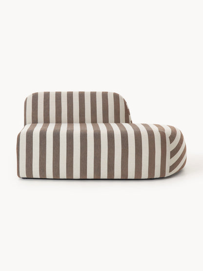 Wolkrath Chaise Module, Striped
