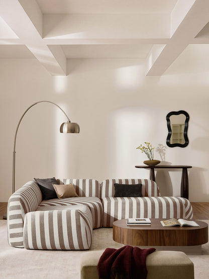 Wolkrath Chaise Module, Striped