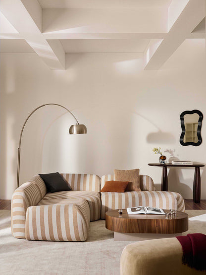 Wolkrath Chaise Module, Striped