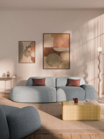 Wolkrath Modular Chaise in Bouclé (3-Seater)