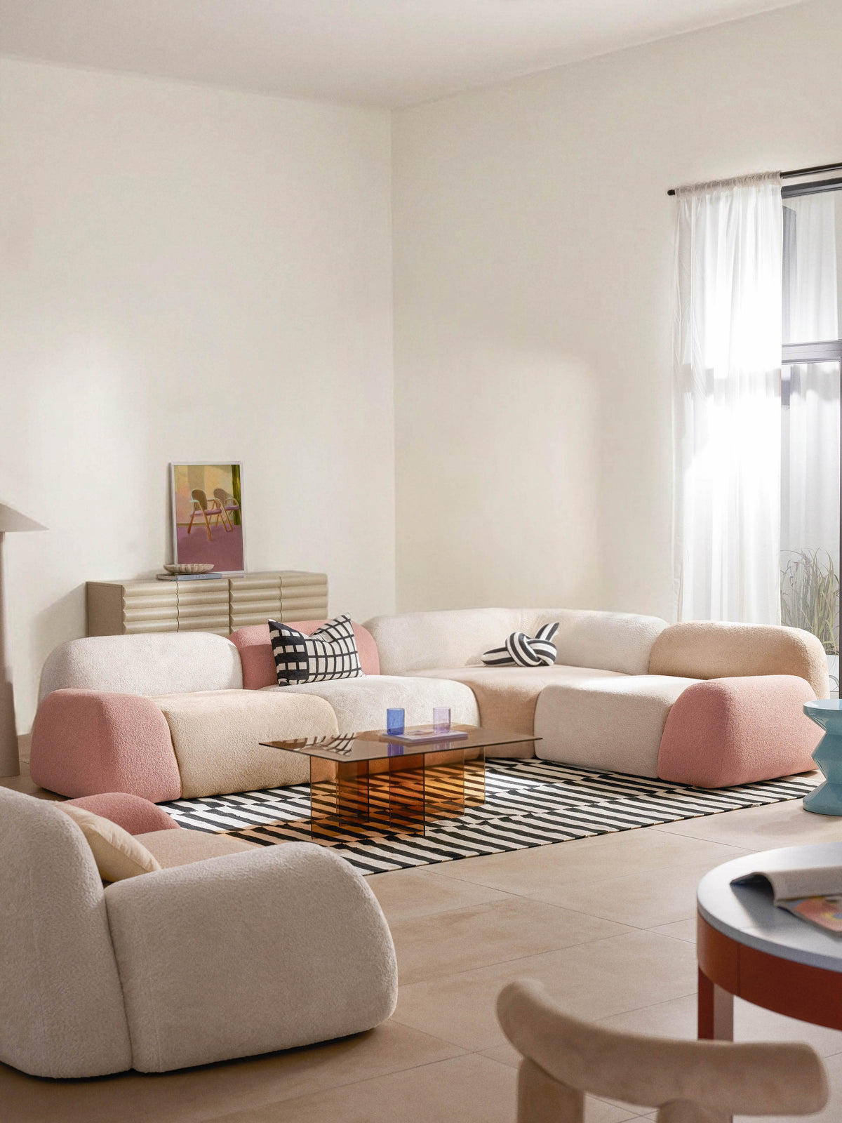 Wolkrath Modular Corner Sofa (4-Seater), Fuorisalone Edition
