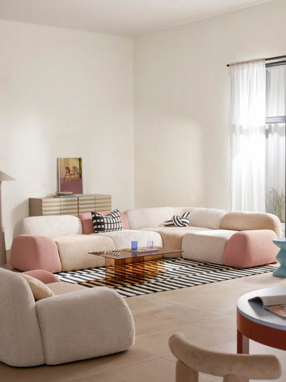 Wolkrath Modular Corner Sofa (4-Seater), Fuorisalone Edition