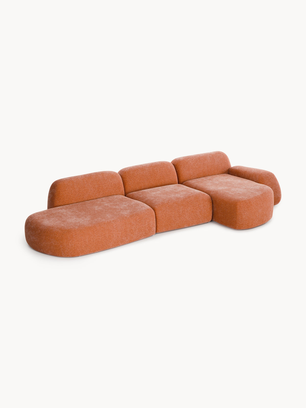 Wolkrath Modular Corner Sofa (4-Seater) with Chaise Longue