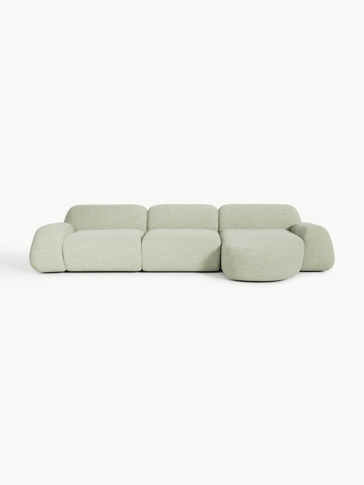 Wolkrath Modular Corner Sofa in Bouclé (4-Seater)