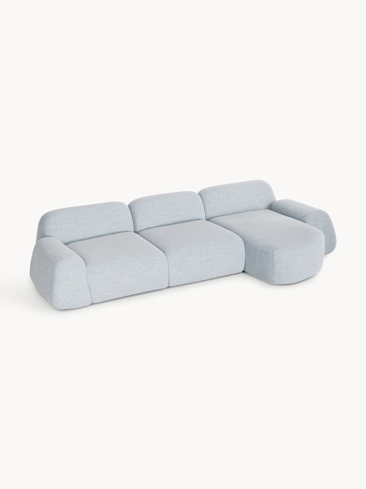 Wolkrath Modular Corner Sofa in Bouclé (4-Seater)