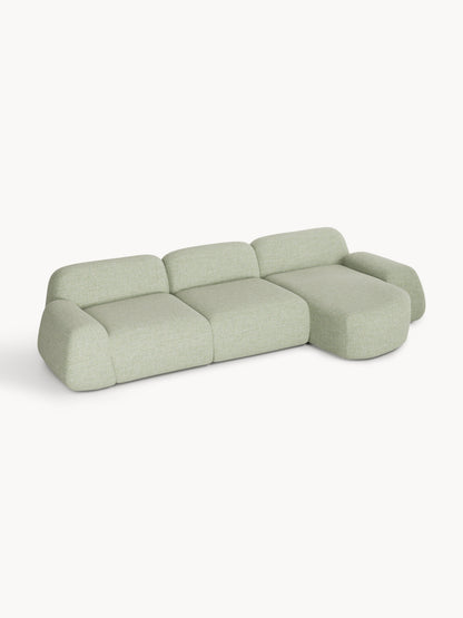Wolkrath Modular Corner Sofa in Bouclé (4-Seater)