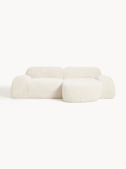 Wolkrath Modular Corner Sofa in Teddy, 3-Seater