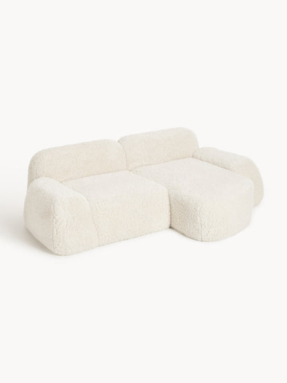 Wolkrath Modular Corner Sofa in Teddy, 3-Seater