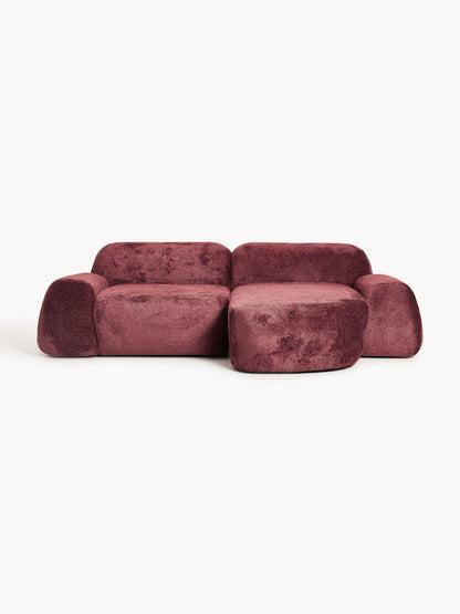 Wolkrath Modular Corner Sofa in Teddy Bouclé (3-Seater)