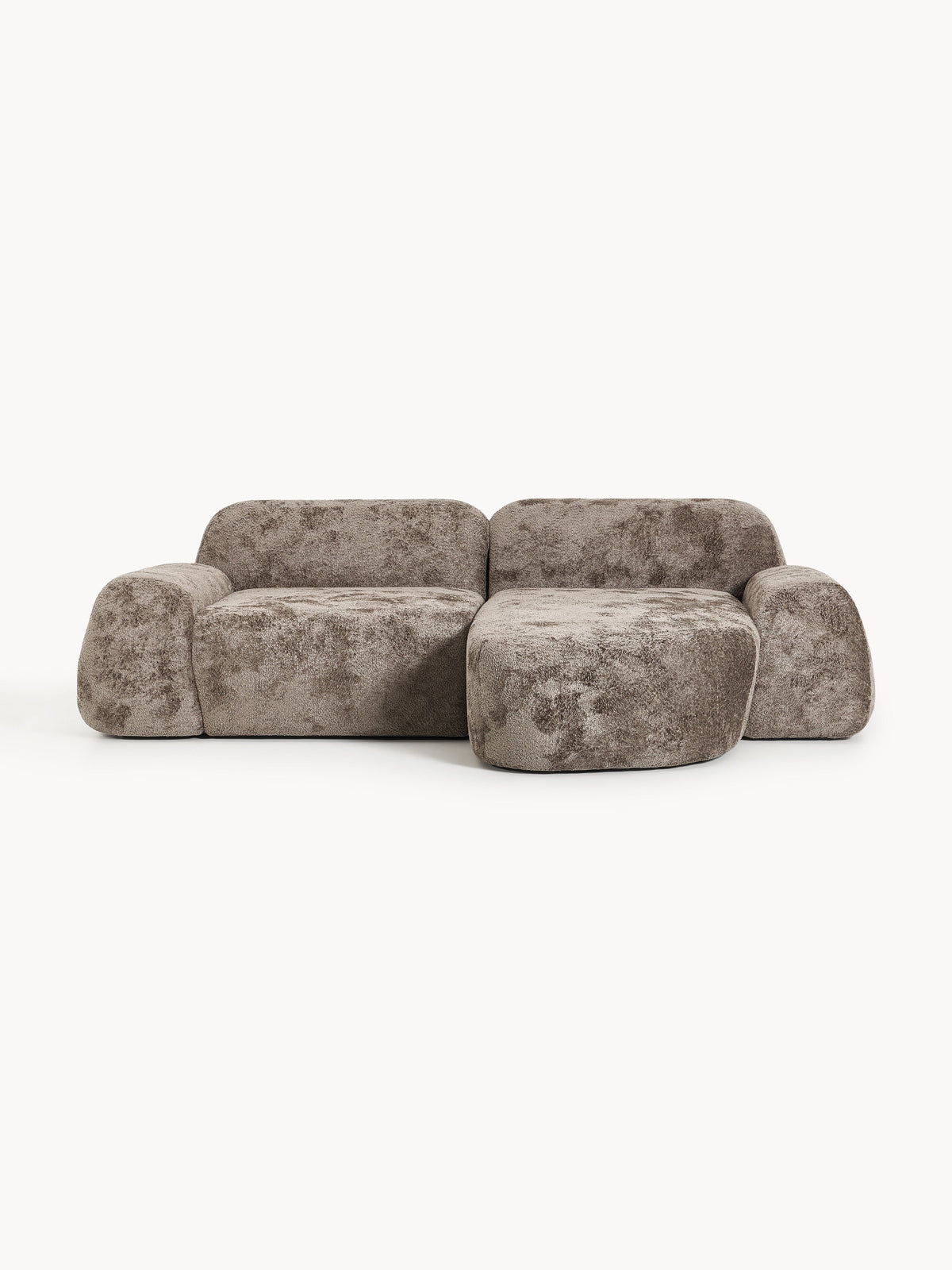 Wolkrath Modular Corner Sofa in Teddy Bouclé (3-Seater)