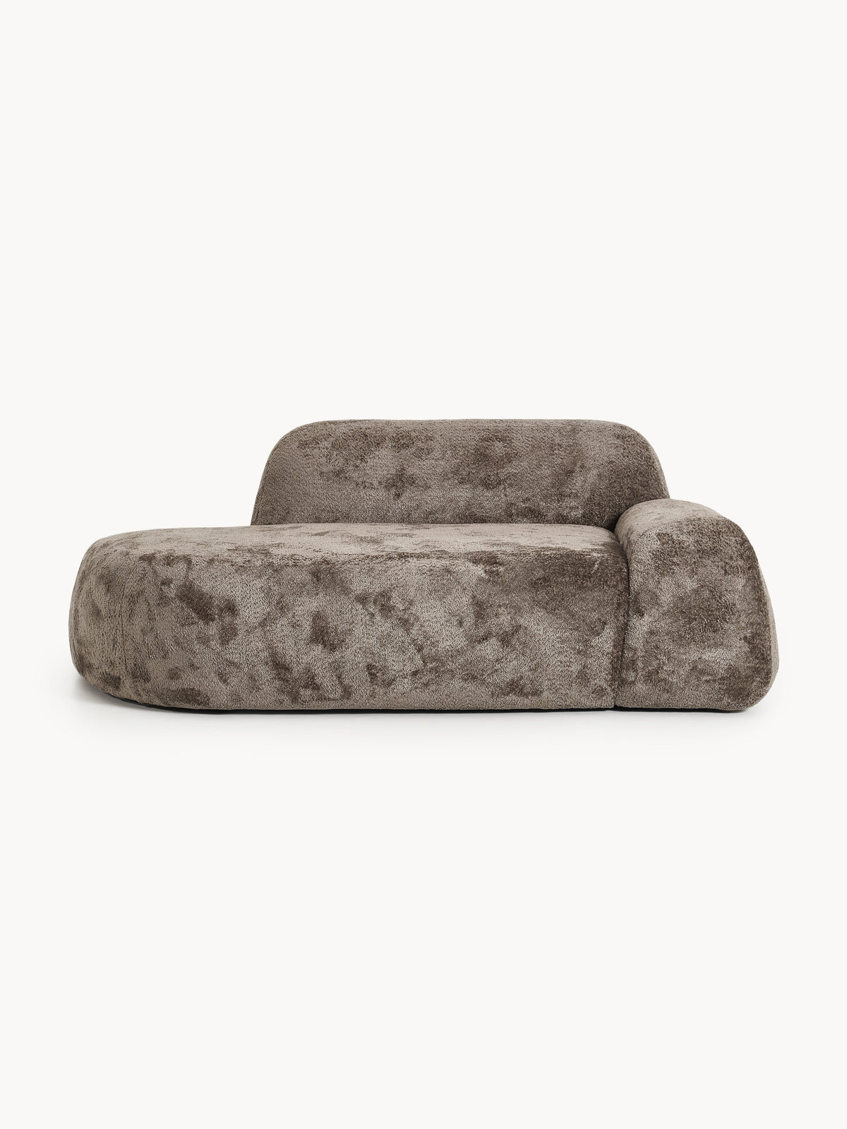 Wolkrath Teddy Bouclé Sofa (2-Seater) with Chaise Longue