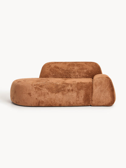 Wolkrath Teddy Bouclé Sofa (2-Seater) with Chaise Longue