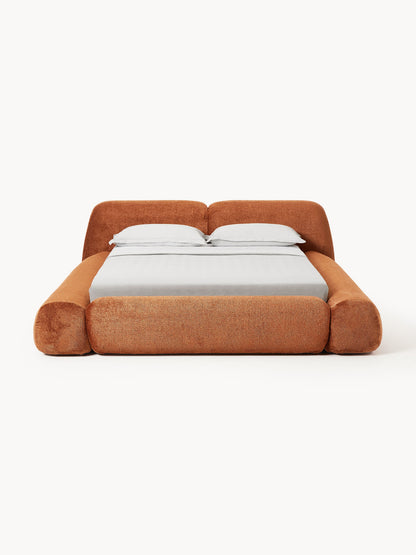 Wolkrath Teddy Bouclé Upholstered Bed