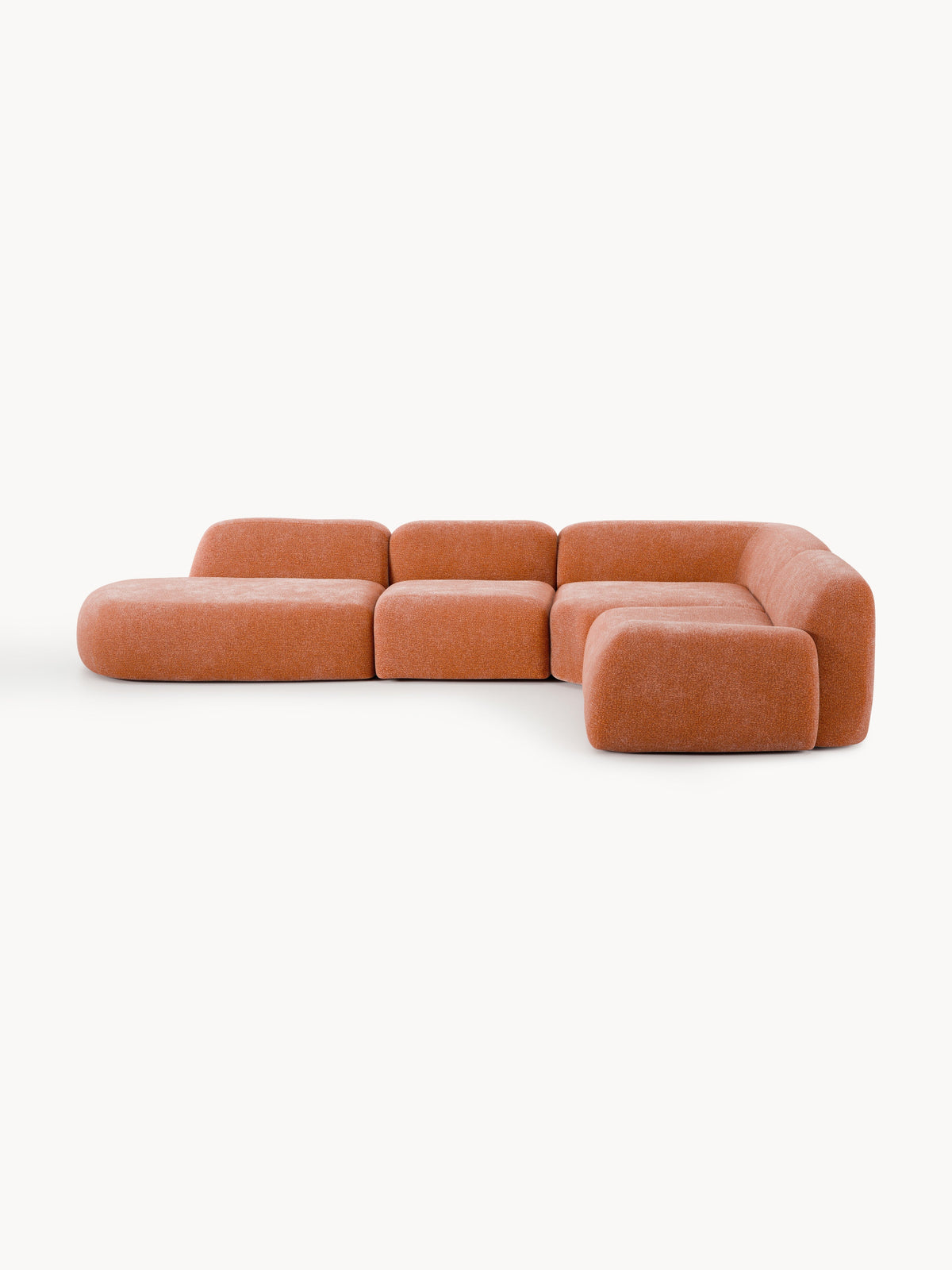 Wolkrath XL Modular Corner Sofa with Chaise Longue