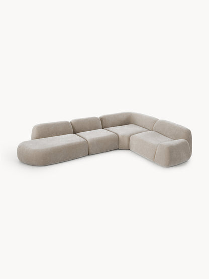 Wolkrath XL Modular Corner Sofa with Chaise Longue